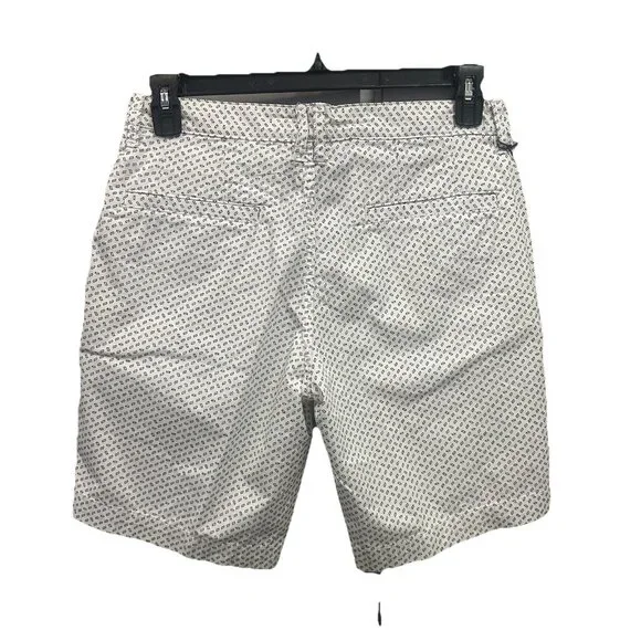 Armani Exchange AX Men's Size 36 Black Geometric Logo Print 9 Inseam Shorts